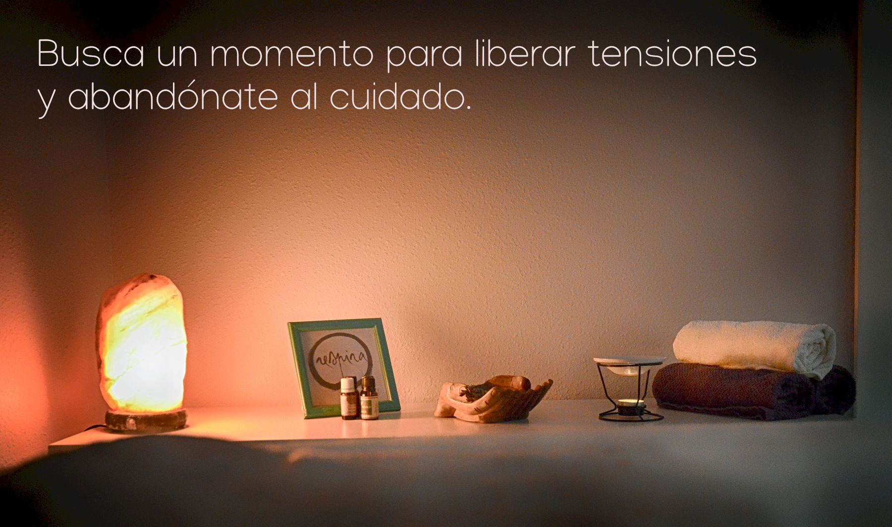 Hara masajes, búscate un tiempo para tí.